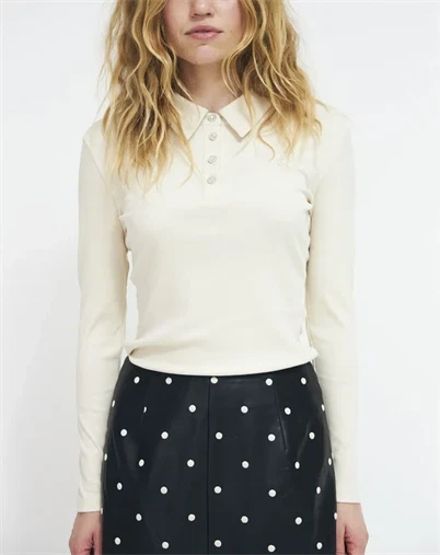 Cras - Ivonecras Bluse - Creme
